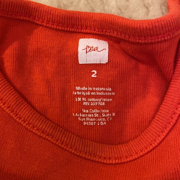 TEA Collection, 2T Red with Color splash skirt - Picture 4 of 5